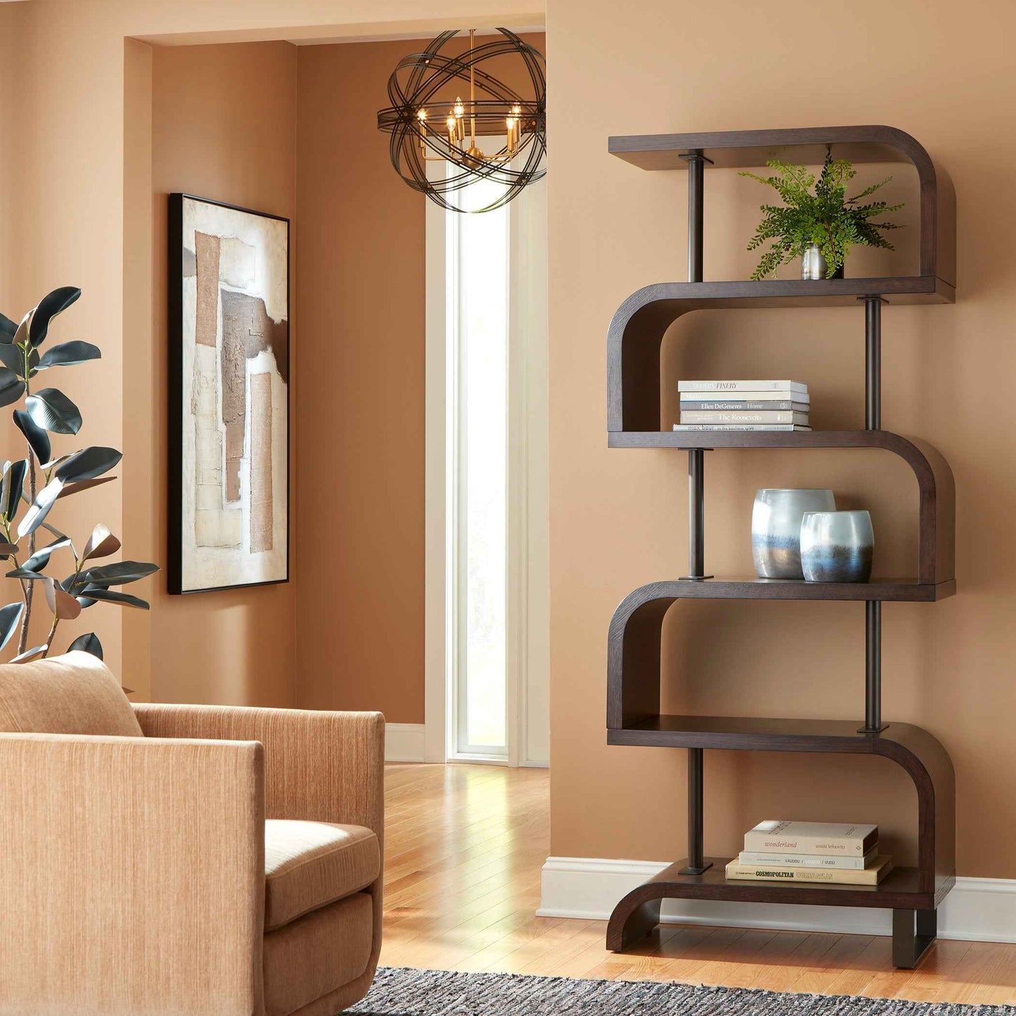 BISA MODERN ESPRESSO ETAGERE