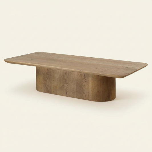 CAMERON AGED NATURAL OAK COFFEE TABLE