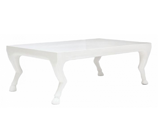 Feline Cocktail Table in white