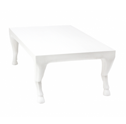 Feline Cocktail Table in white