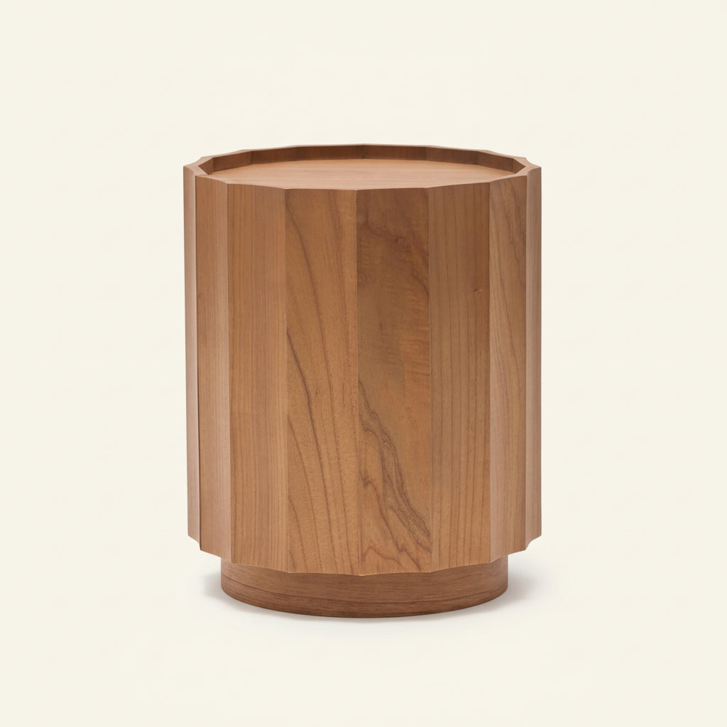 PAOLO SIDE TABLE | 1-DOOR | AMBER