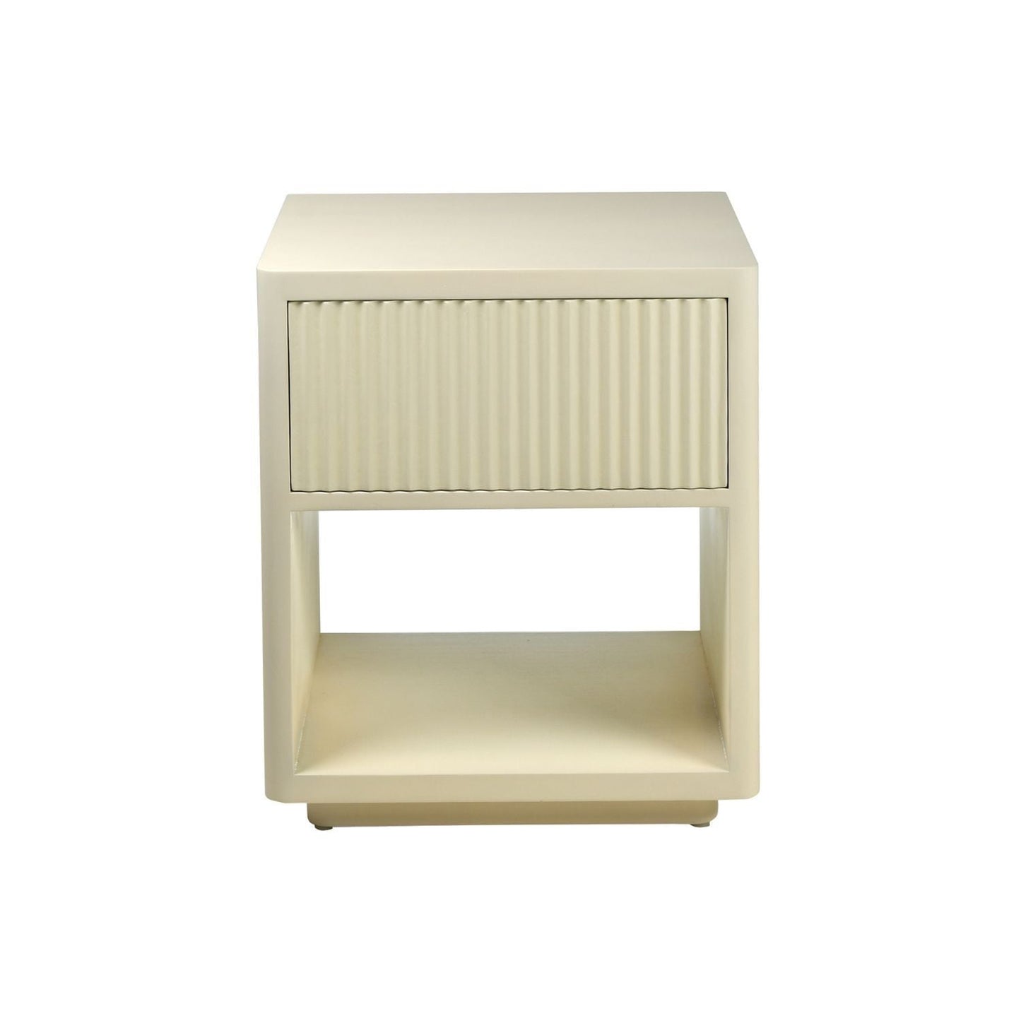 MAEVE (BED)SIDE TABLE | 1-DRAWER + 1-SHELF | BUFF