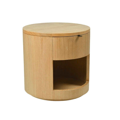 MIA (BED)SIDE TABLE | 1-DRAWER + 1-SHELF | NATURAL