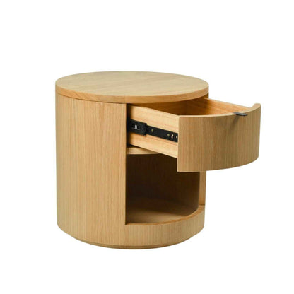 MIA (BED)SIDE TABLE | 1-DRAWER + 1-SHELF | NATURAL