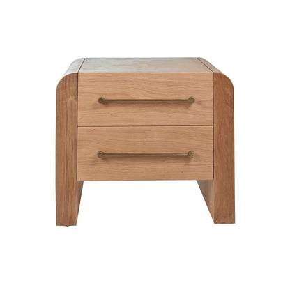BENJAMIN (BED)SIDE TABLE | 2-DRAWERS | NATURAL