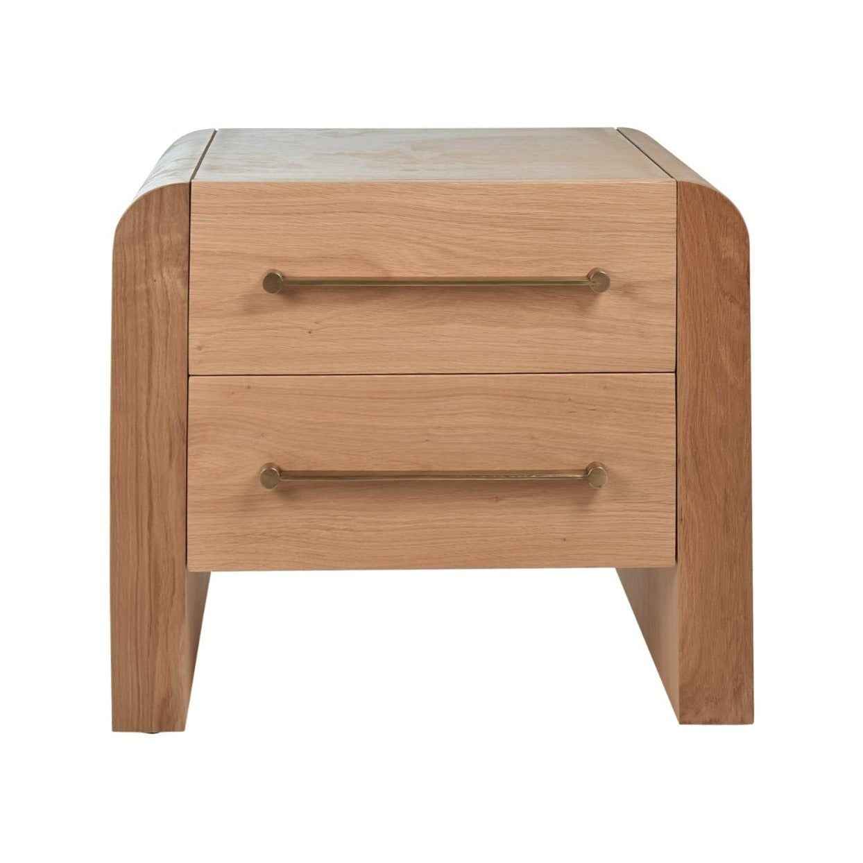 BENJAMIN (BED)SIDE TABLE | 2-DRAWERS | NATURAL