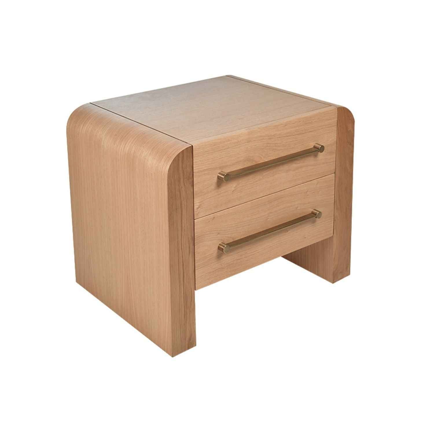BENJAMIN (BED)SIDE TABLE | 2-DRAWERS | NATURAL