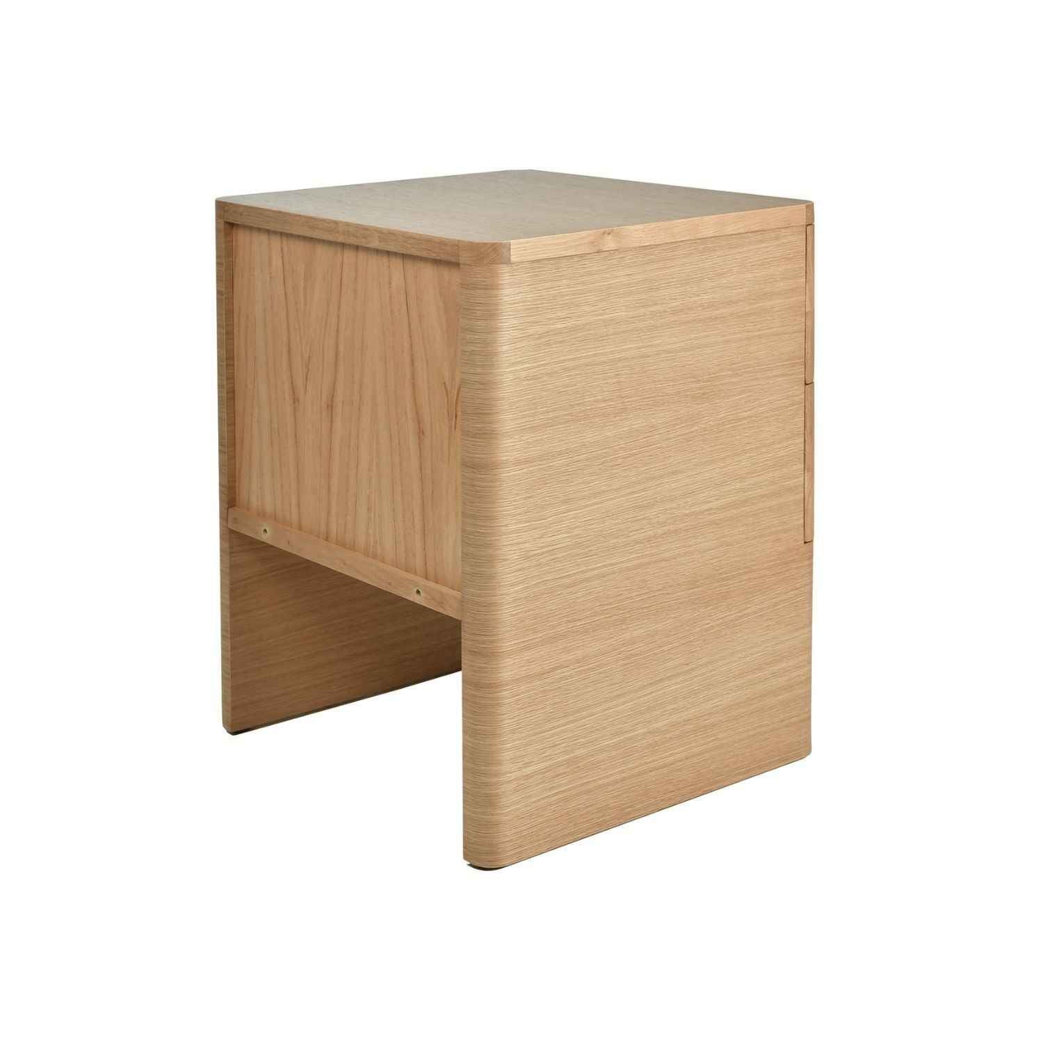 PIPPA (BED)SIDE TABLE | 2-DRAWER + 1-SHELF | NATURAL