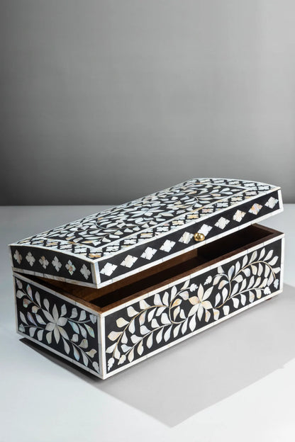 Mother of Pearl Inlay Jewelry Box - Exclusive Decorative box - Organizer & Storage - Special Gift - Home Decor.