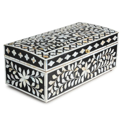 Mother of Pearl Inlay Jewelry Box - Exclusive Decorative box - Organizer & Storage - Special Gift - Home Decor.