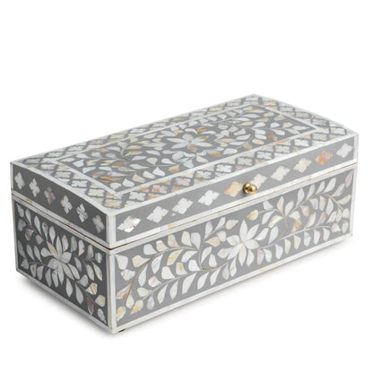 Mother of Pearl Inlay Jewelry Box - Exclusive Decorative box - Organizer & Storage - Special Gift - Home Decor.