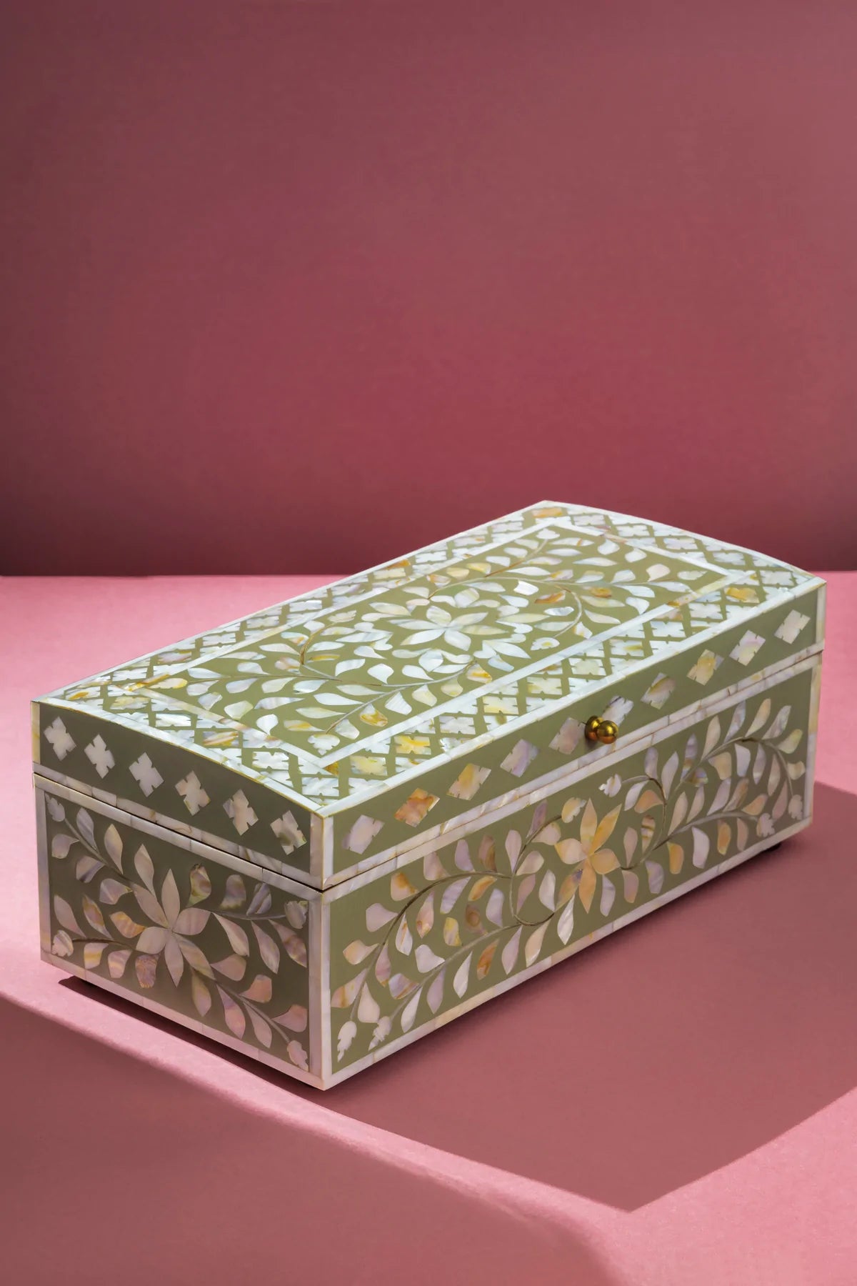 Mother of Pearl Inlay Jewelry Box - Exclusive Decorative box - Organizer & Storage - Special Gift - Home Decor.