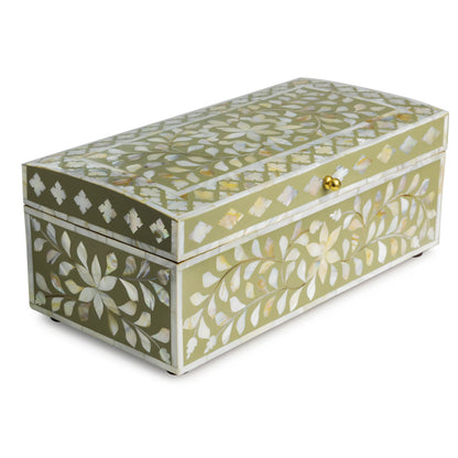 Mother of Pearl Inlay Jewelry Box - Exclusive Decorative box - Organizer & Storage - Special Gift - Home Decor.