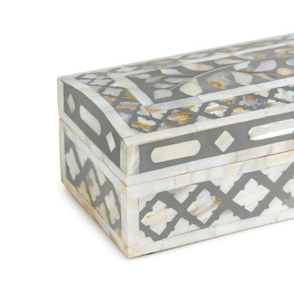 Mother of Pearl Inlay Jewelry Box - Exclusive Decorative box - Organizer & Storage - Special Gift - Home Decor.