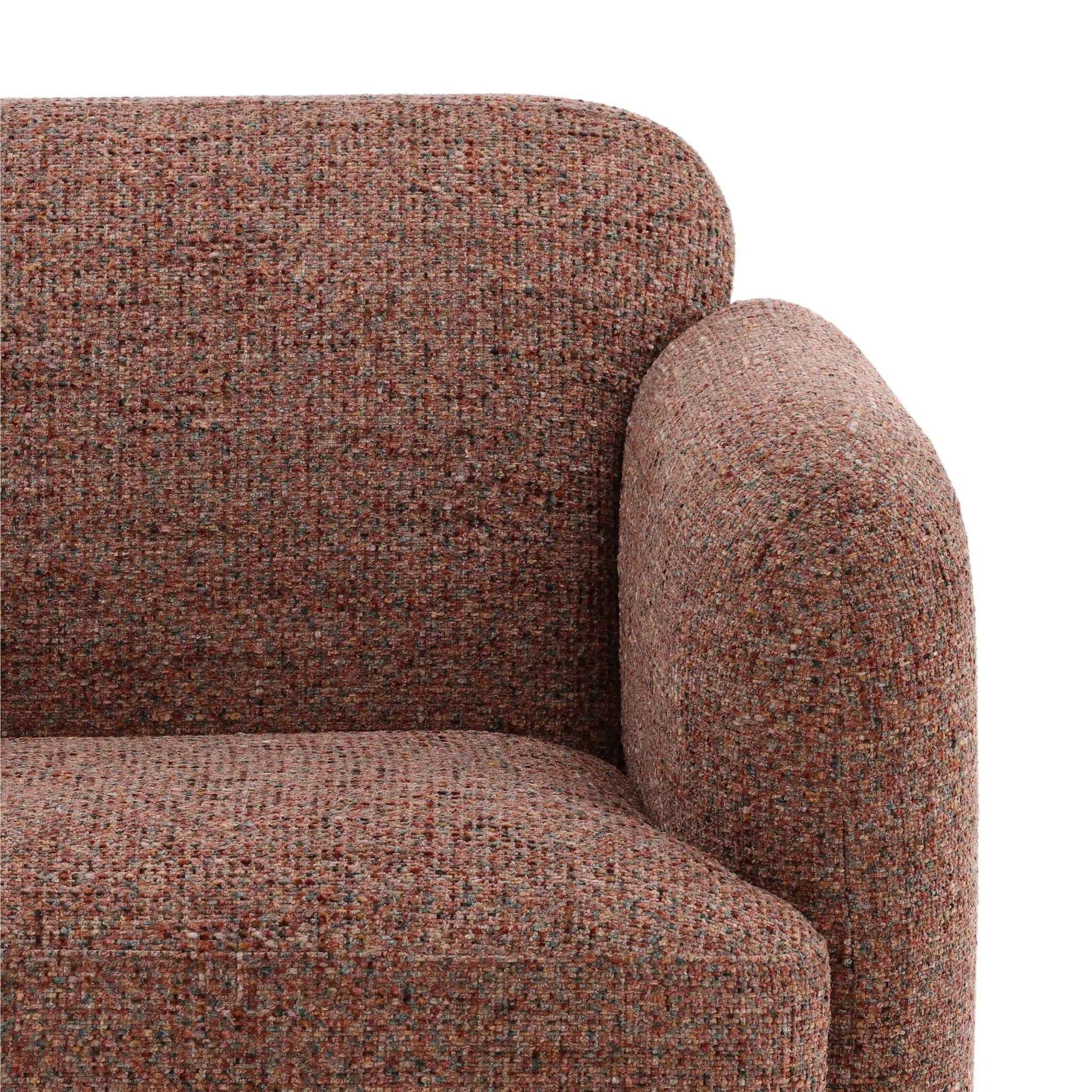 GORDO MULTI CHENILLE ARM CHAIR