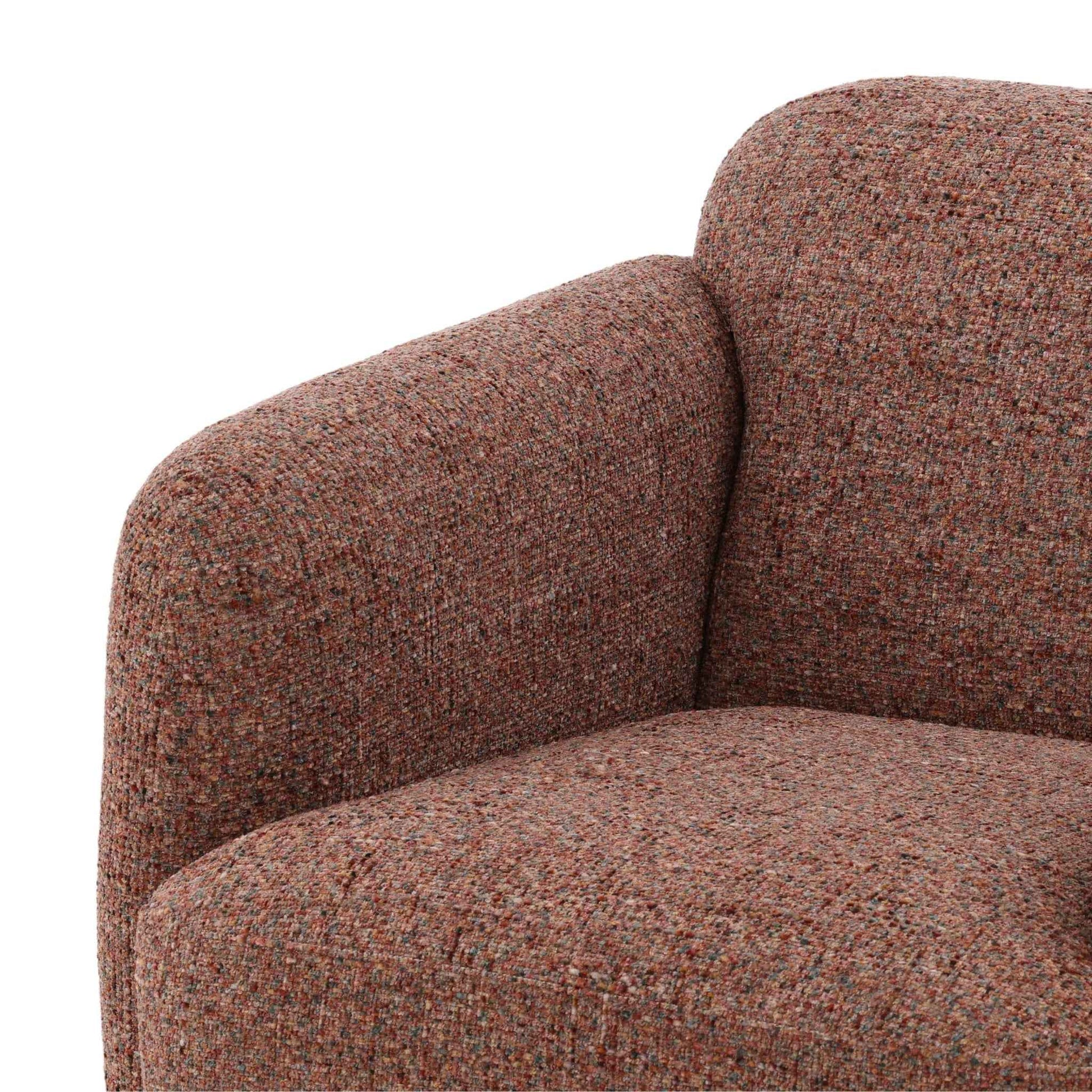 GORDO MULTI CHENILLE ARM CHAIR