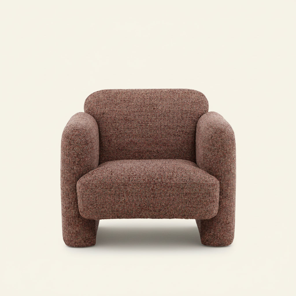 GORDO MULTI CHENILLE ARM CHAIR