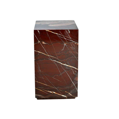 LENI PLINTH SIDE TABLE | RED JESPER | 2 SIZES