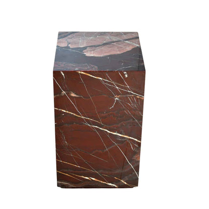 LENI PLINTH SIDE TABLE | RED JESPER | 2 SIZES