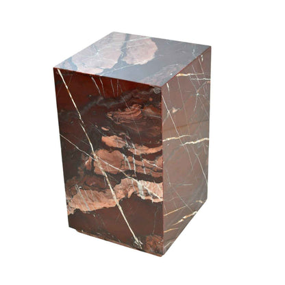 LENI PLINTH SIDE TABLE | RED JESPER | 2 SIZES