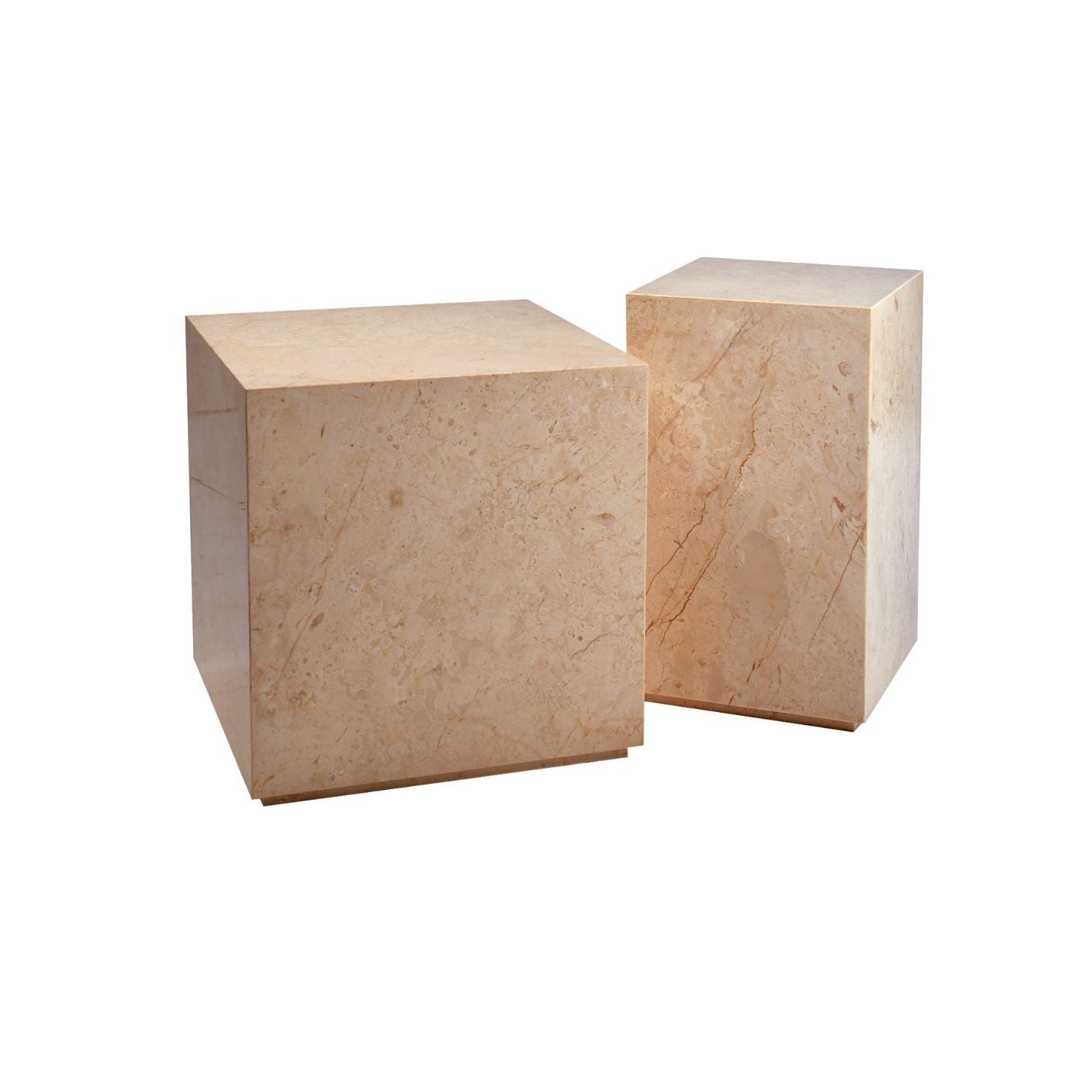 LENI PLINTH SIDE TABLE | ROSALIA | 2 SIZES