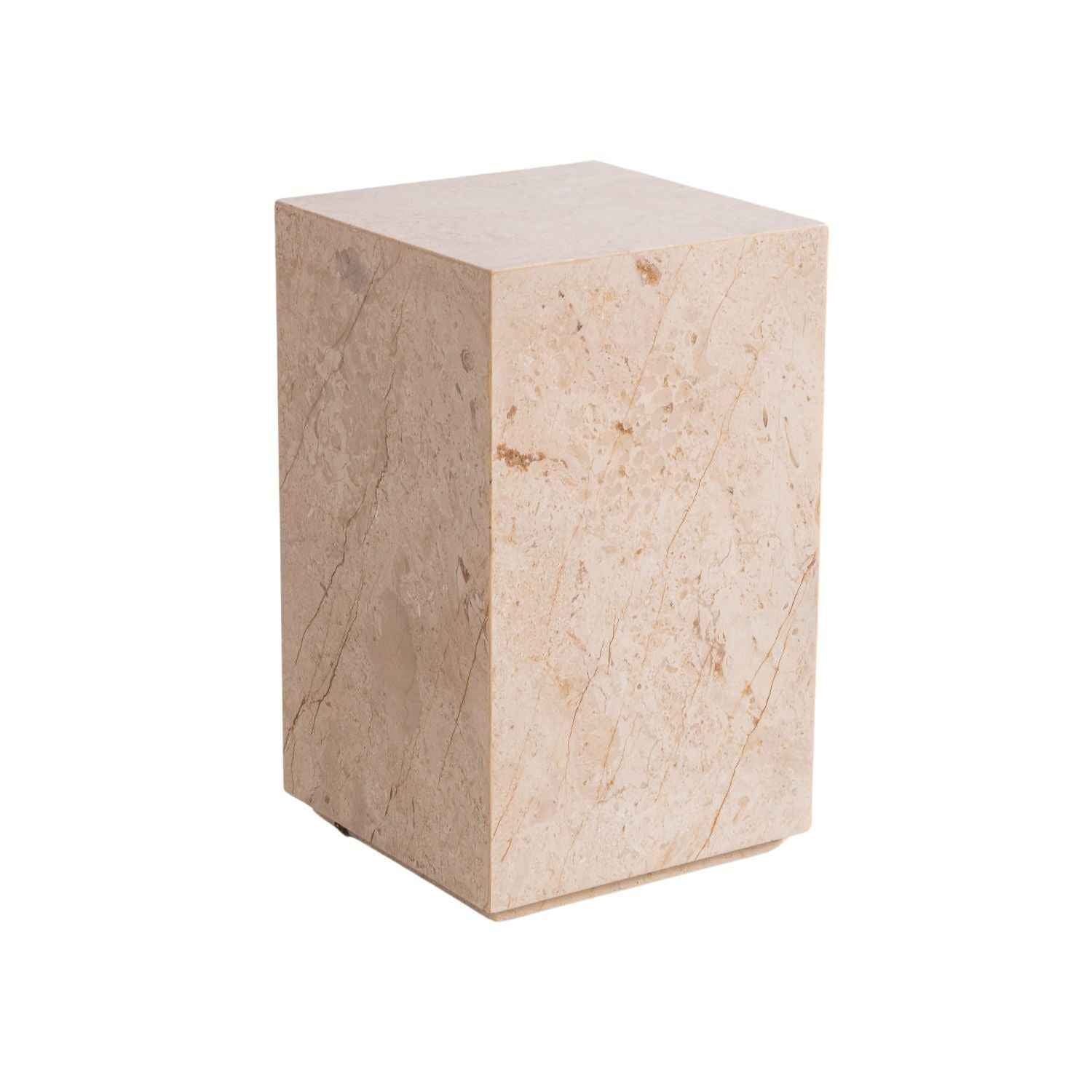 LENI PLINTH SIDE TABLE | ROSALIA | 2 SIZES