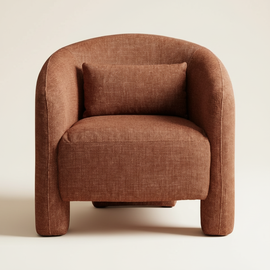 HAYWOOD ARM CHAIR: LOLA RUSSET