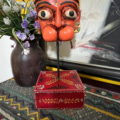 Hand painted Hanuman Head