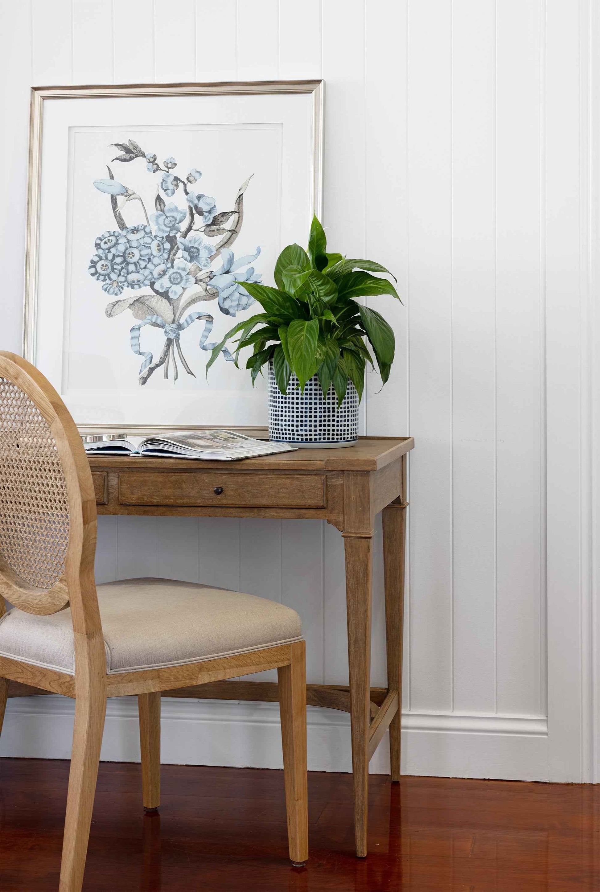 Evelyn Light Timber Desk