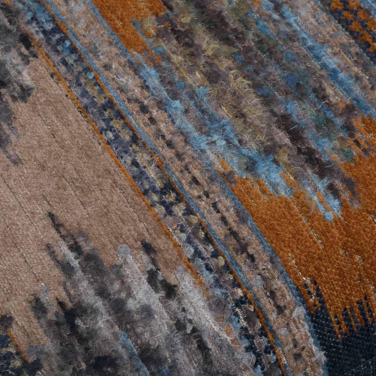 IKAT TEXTURED CHENILLE ARM CHAIR