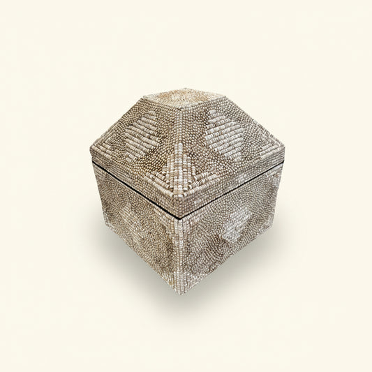 Vintage Beaded Box