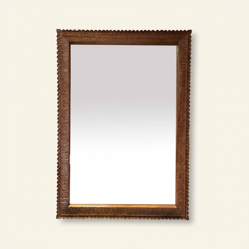 Kadek Carved Mirror- Medium