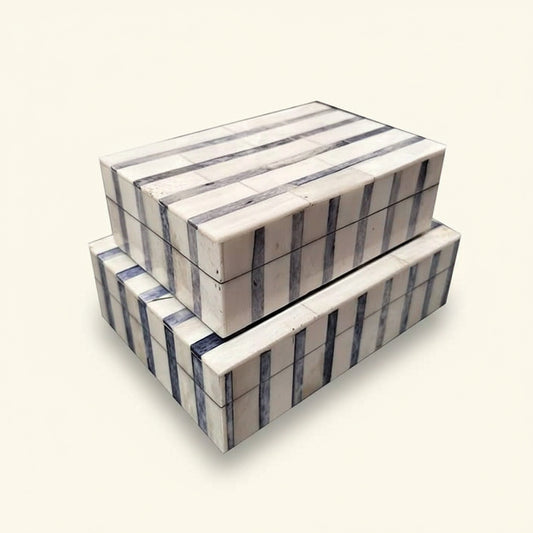 Small Blue Pinstripe Box Set