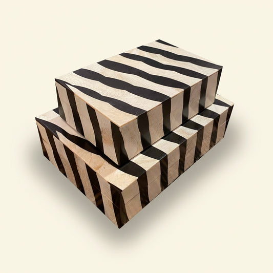 Bone Zebra Box