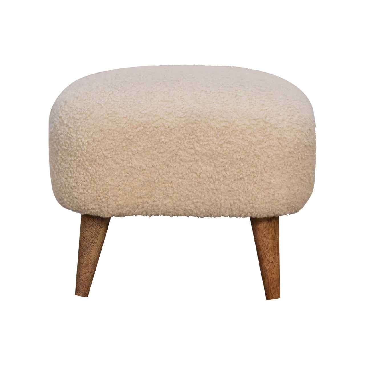 BOUCLE FOOTSTOOL