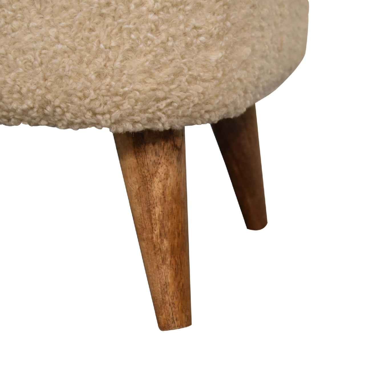BOUCLE FOOTSTOOL