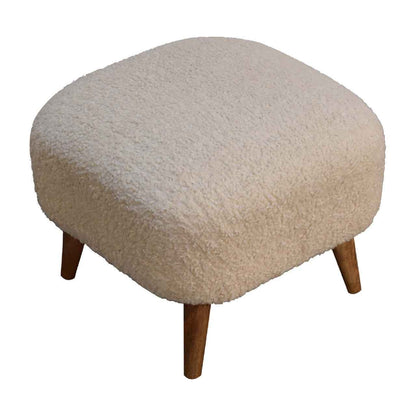 BOUCLE FOOTSTOOL
