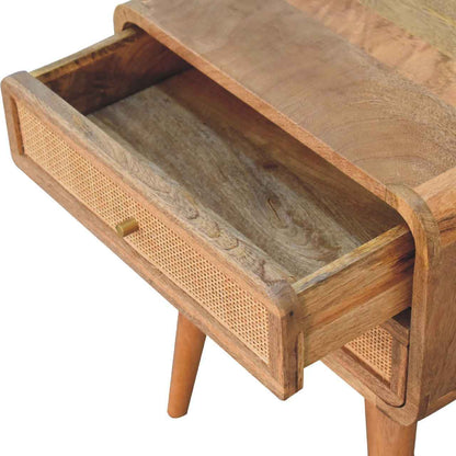 CLOSE-KNIT (BED)SIDE TABLE | NATURAL | 2 DRAWERS
