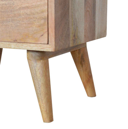 BONE INLAY GALLERY (BED)SIDE TABLE | 3 DRAWERS