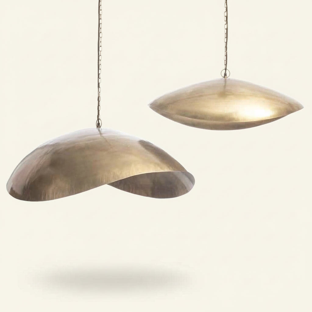 FORTUNE COOKIE PENDANT LAMP | BRASS | 2 SIZES