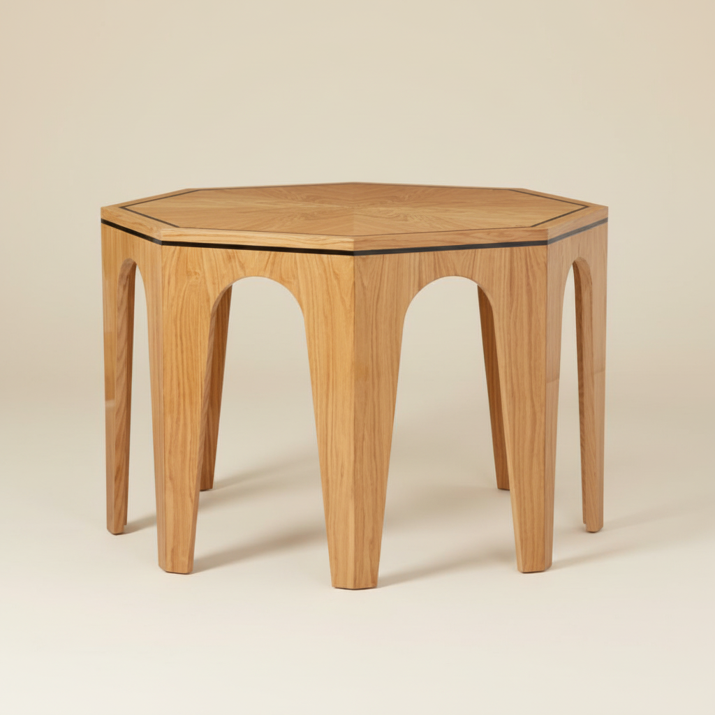Inlay Octagonal Entry Table