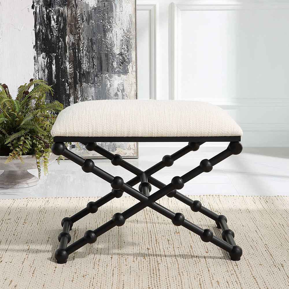 Iron Drops Ottoman