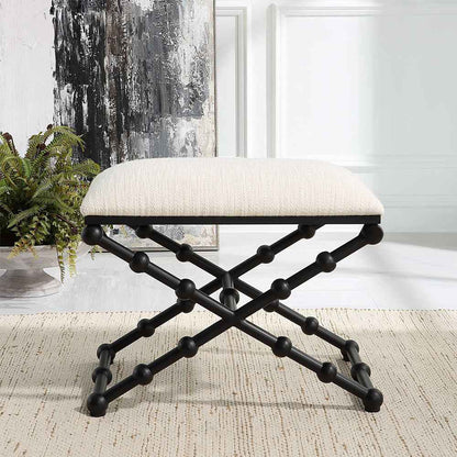 Iron Drops Ottoman