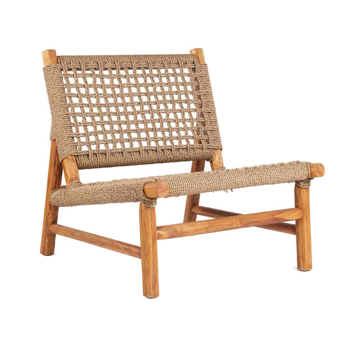 BAHAMAS ONE-SEATER  LOUNGER | NATURAL | OUTDOORS
