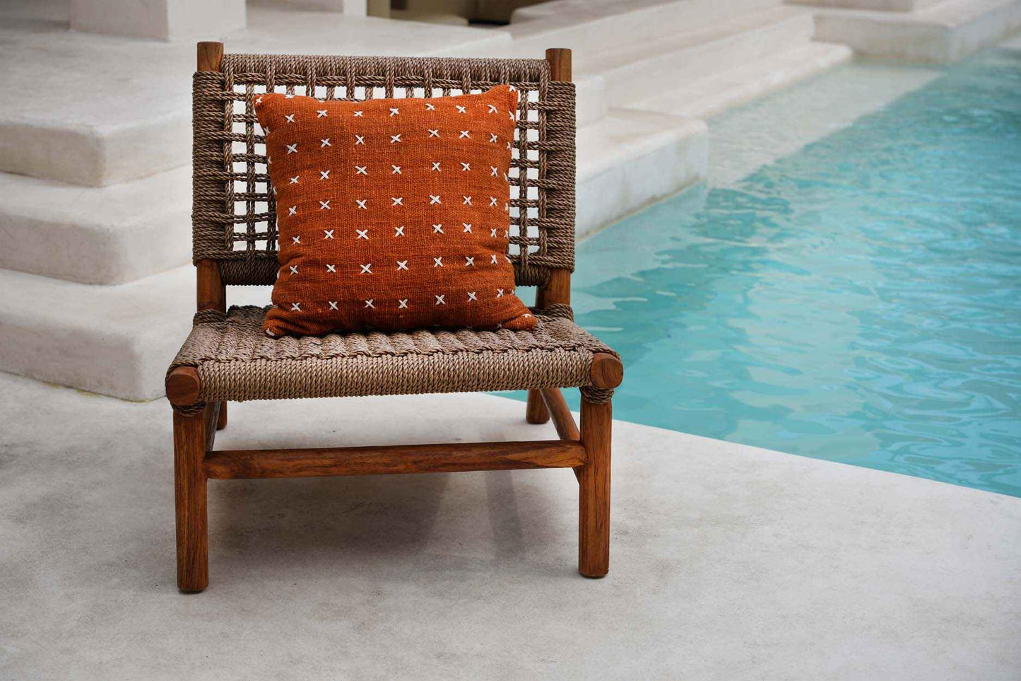 BAHAMAS ONE-SEATER  LOUNGER | NATURAL | OUTDOORS