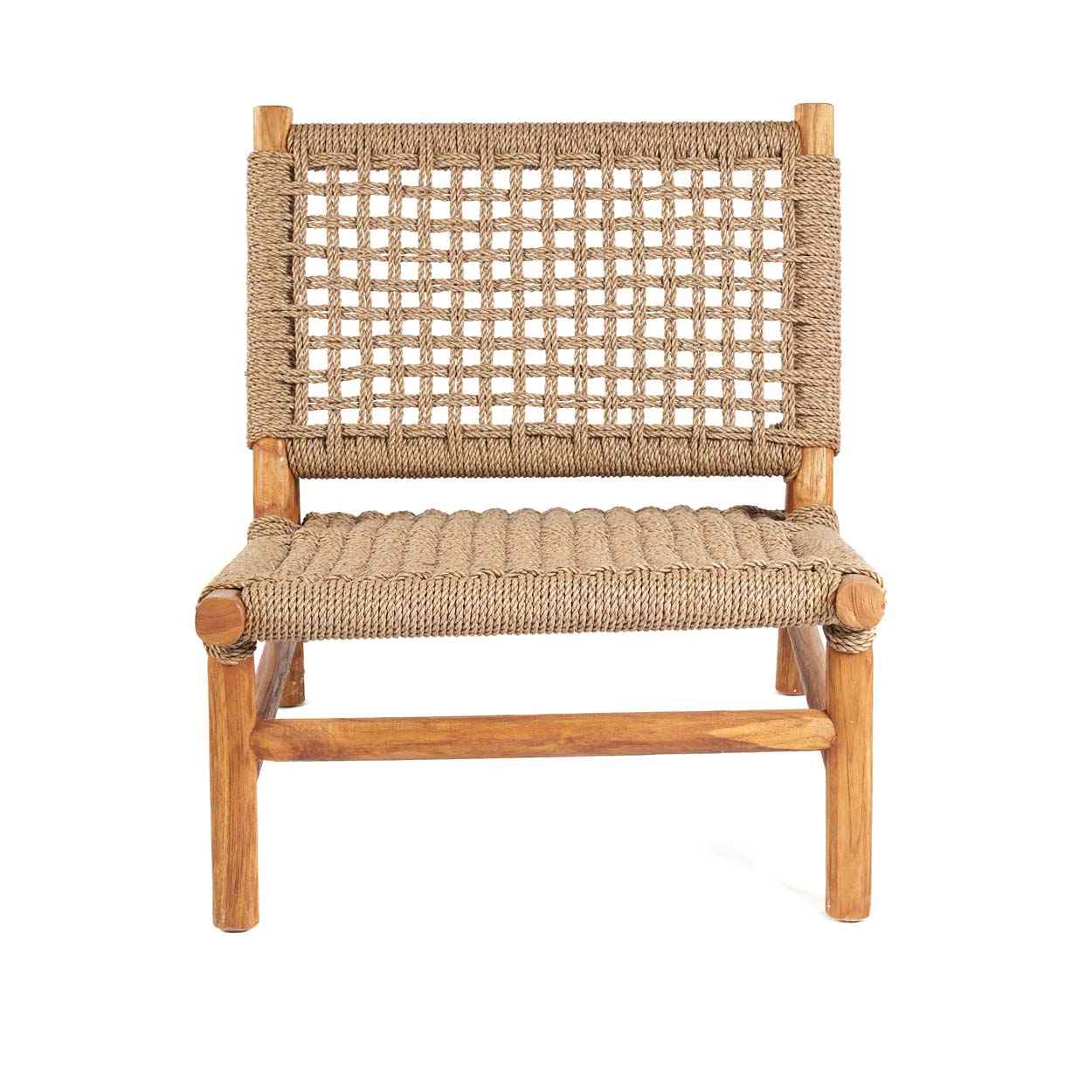 BAHAMAS ONE-SEATER  LOUNGER | NATURAL | OUTDOORS