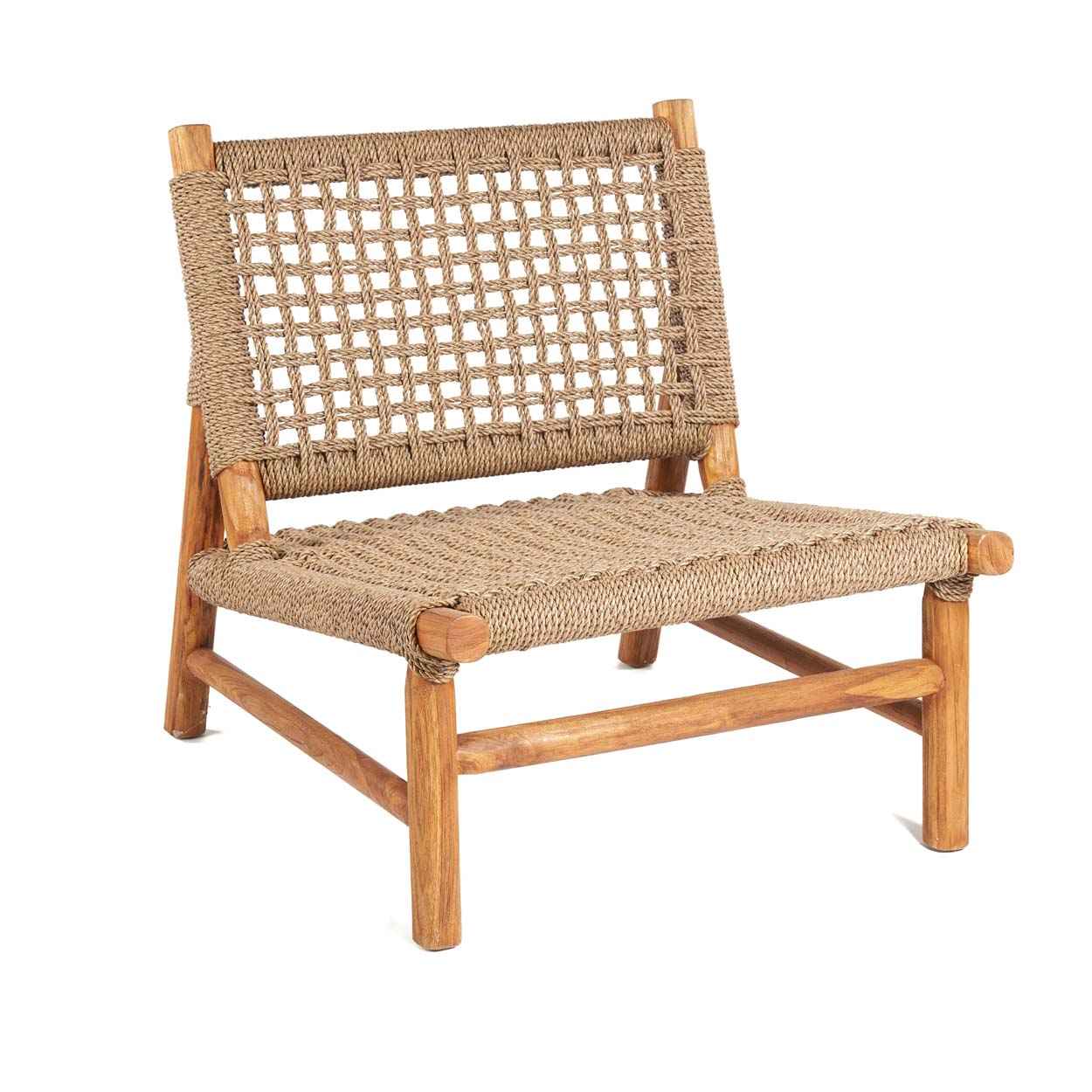 BAHAMAS ONE-SEATER  LOUNGER | NATURAL | OUTDOORS