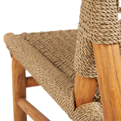 BAHAMAS ONE-SEATER  LOUNGER | NATURAL | OUTDOORS