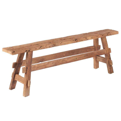 BEAUTEOUS RUSTIC BENCH | NATURAL | IN-OUTDOORS