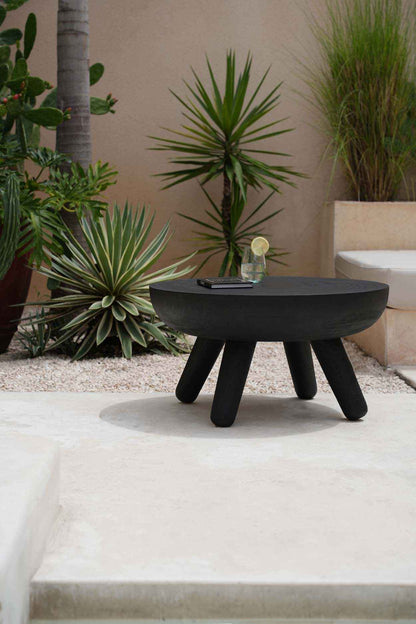 PIPLE COFFEE TABLE | BLACK | IN-OUTDOORS